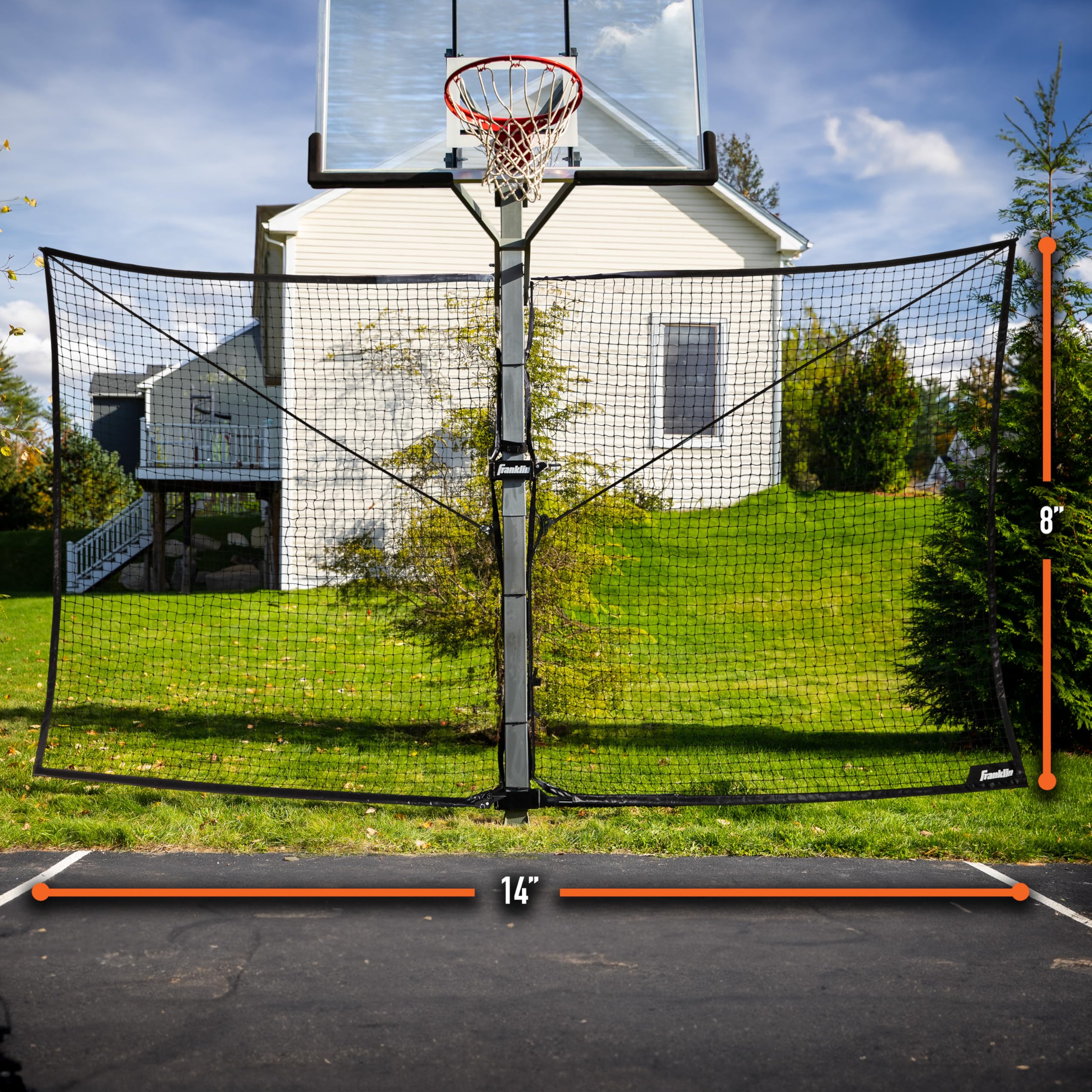 Franklin SportsBasketball Pass Back Rebounder