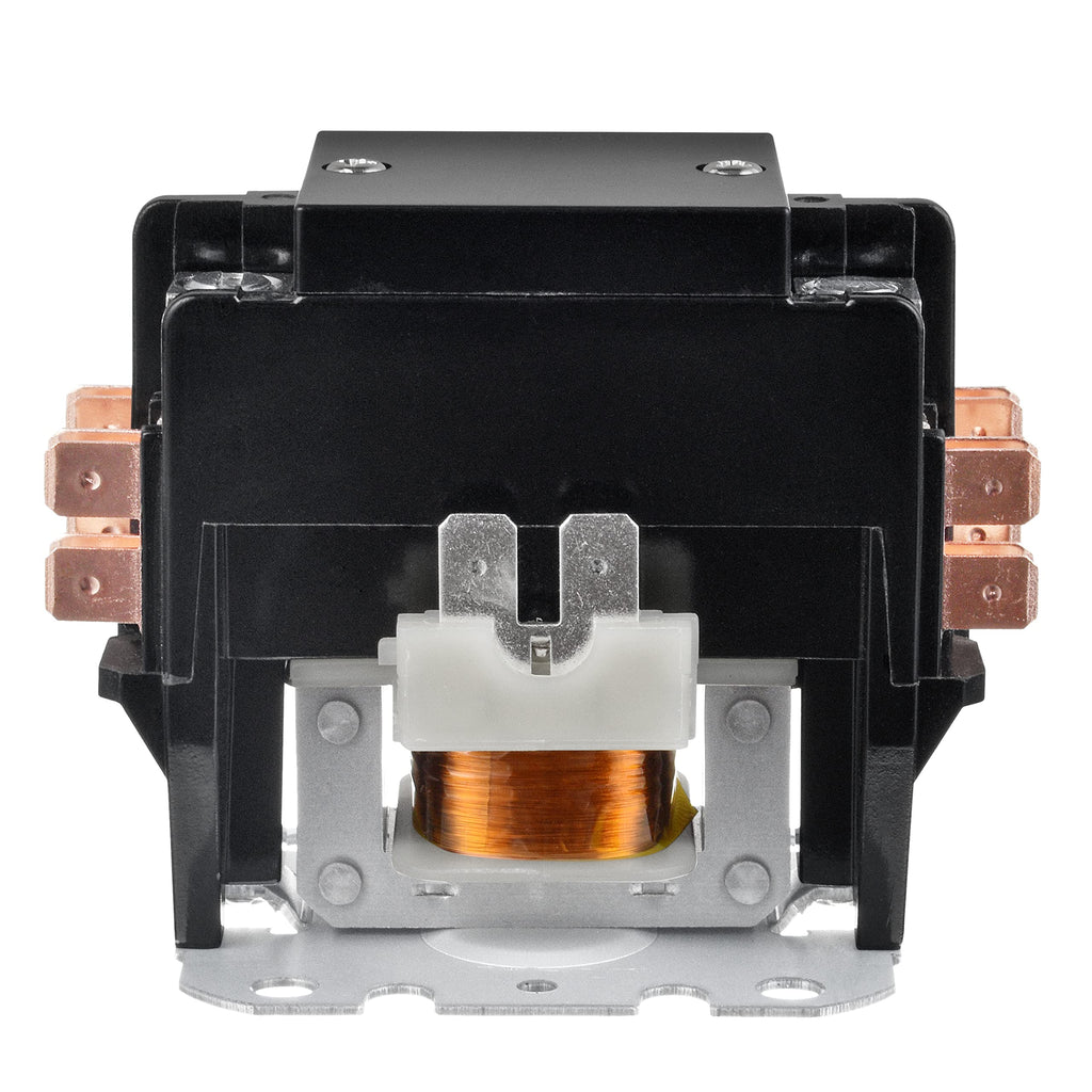 BOJACK 2 Poles FLA 30 Amp Coil 24 VAC Air Conditioner Condenser Compressor Contactor Motor Definite Purpose AC Contactor