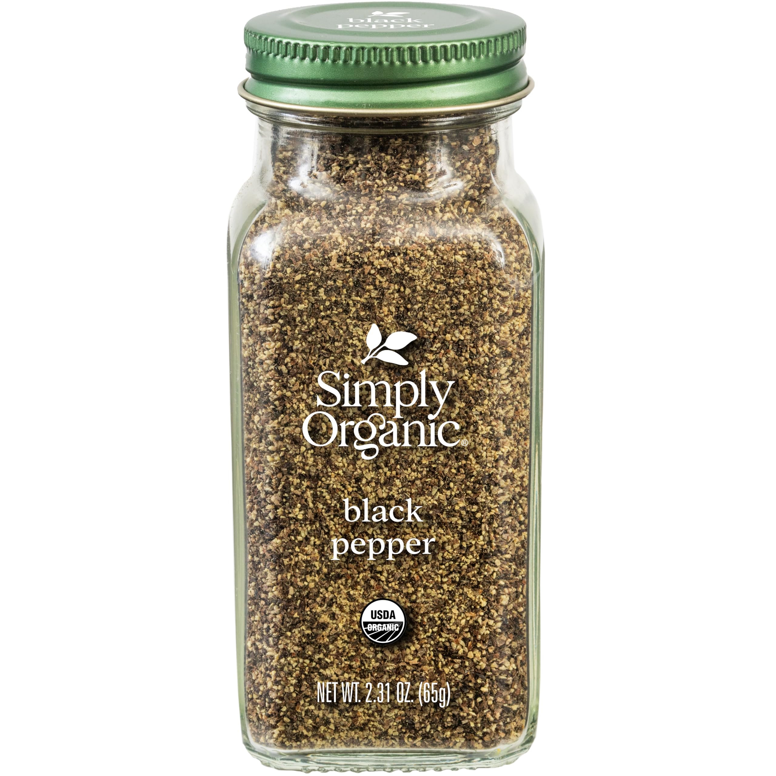Simply Organic, Pepper Black Organic, 2.31 Ounce