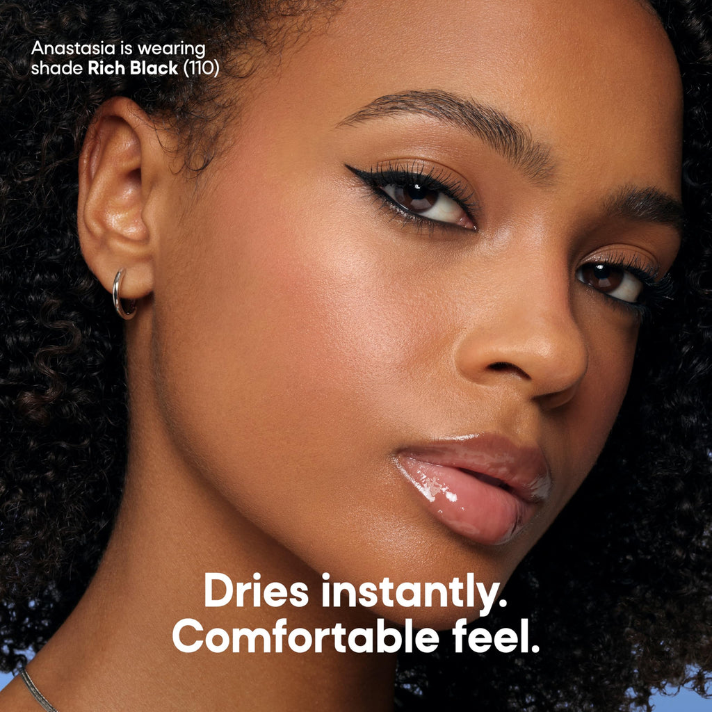 Almay All-Day Intense Gel Eyeliner Bold Longwear Eye Makeup, Hypoallergenic, 100 All-Day Grey, 0.045 oz