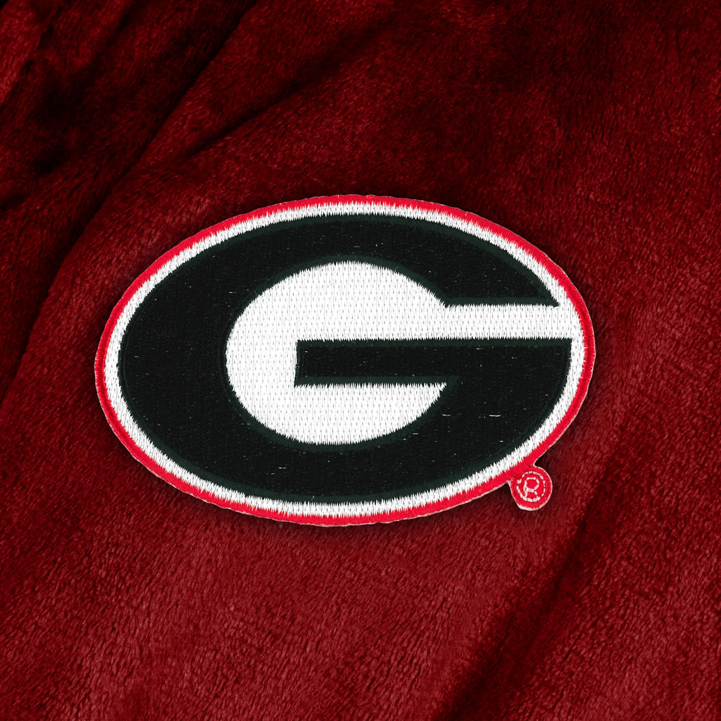 Northwest NCAA Adult Unisex Silk Touch Bathrobe, Officially Licensed Loungewear, Soft Plush Polyester