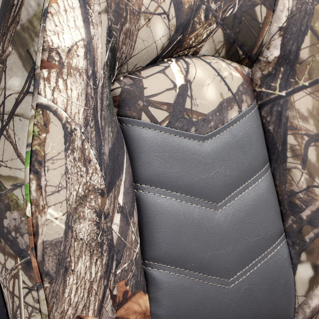 NORTHCAPTAIN Marine Boat Chair 2 Pack,Camo High Back Folding Fishing Boat Seat for Fishing, Bass/Jon/Pontoon Boats, 4 Mounting Screws Included