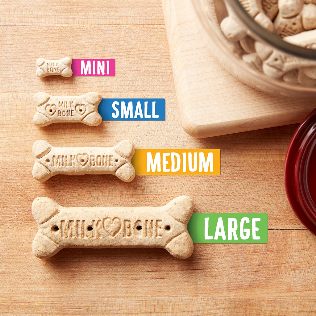 Milk-Bone Crunchy Small Dog Treats, 24 Oz. Boxes, Original Beef Flavor (Pack of 12)