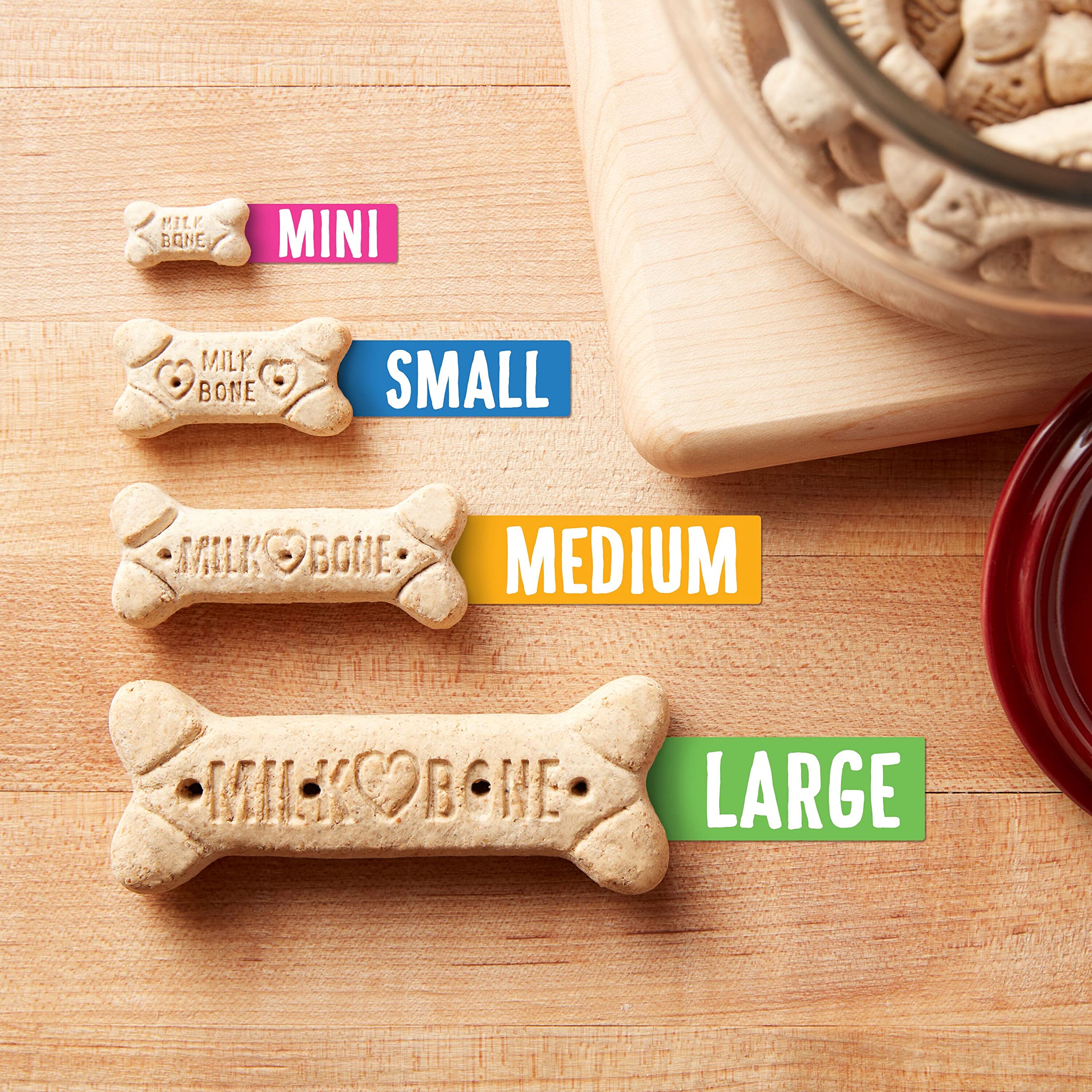 Milk-Bone Crunchy Small Dog Treats, 24 Oz. Boxes, Original Beef Flavor (Pack of 12)
