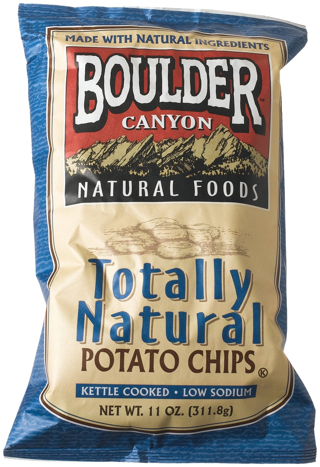 Boulder Canyon Boulder Batch Agave Sriracha Kettle Potato Chips, 5.25 oz - Pack of 12