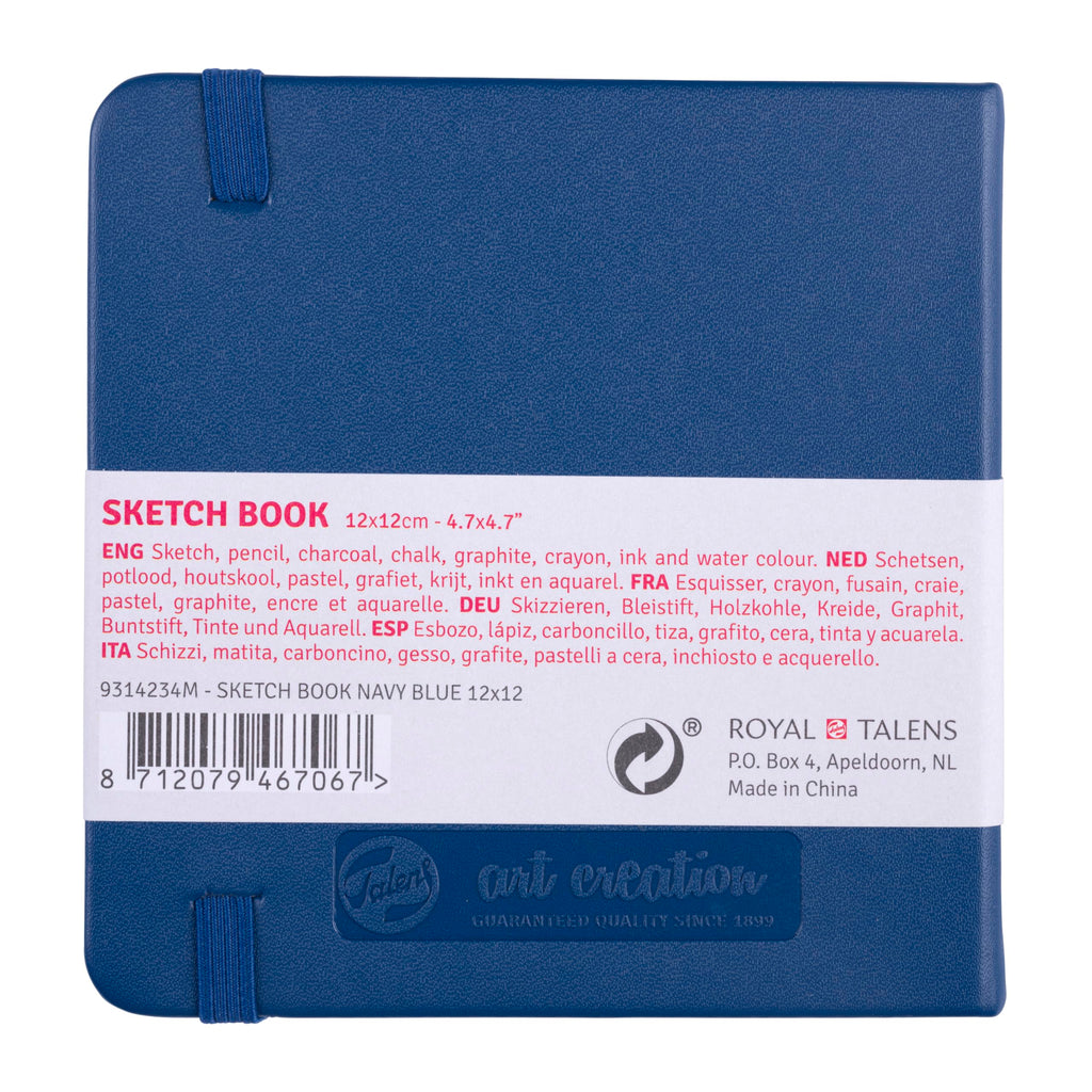 Talens Art Creation Sketchbook 80 Sheets, 13 cm x 21 cm, Black