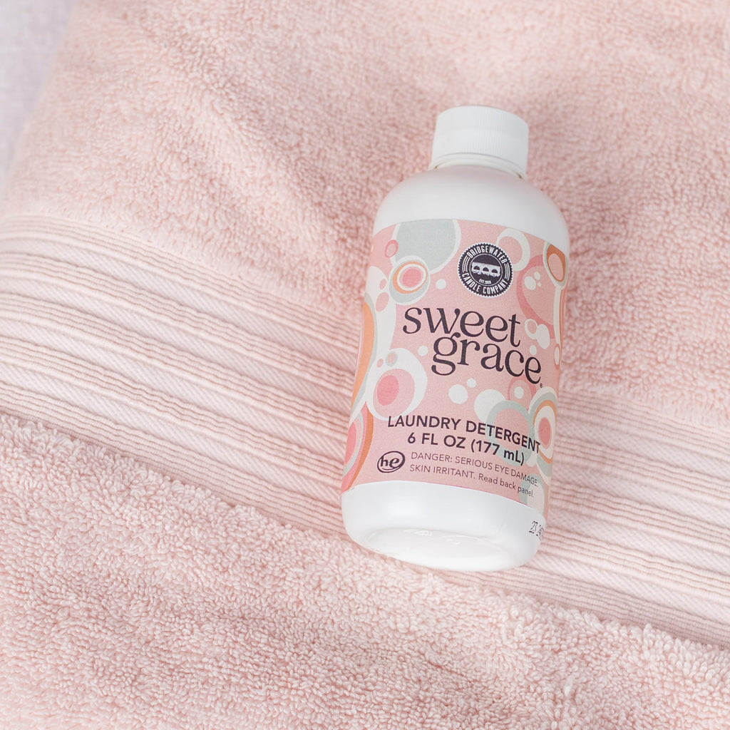 Bridgewater Candle 6oz Highly Scented Luxury Laundry Detergent-Sweet Grace