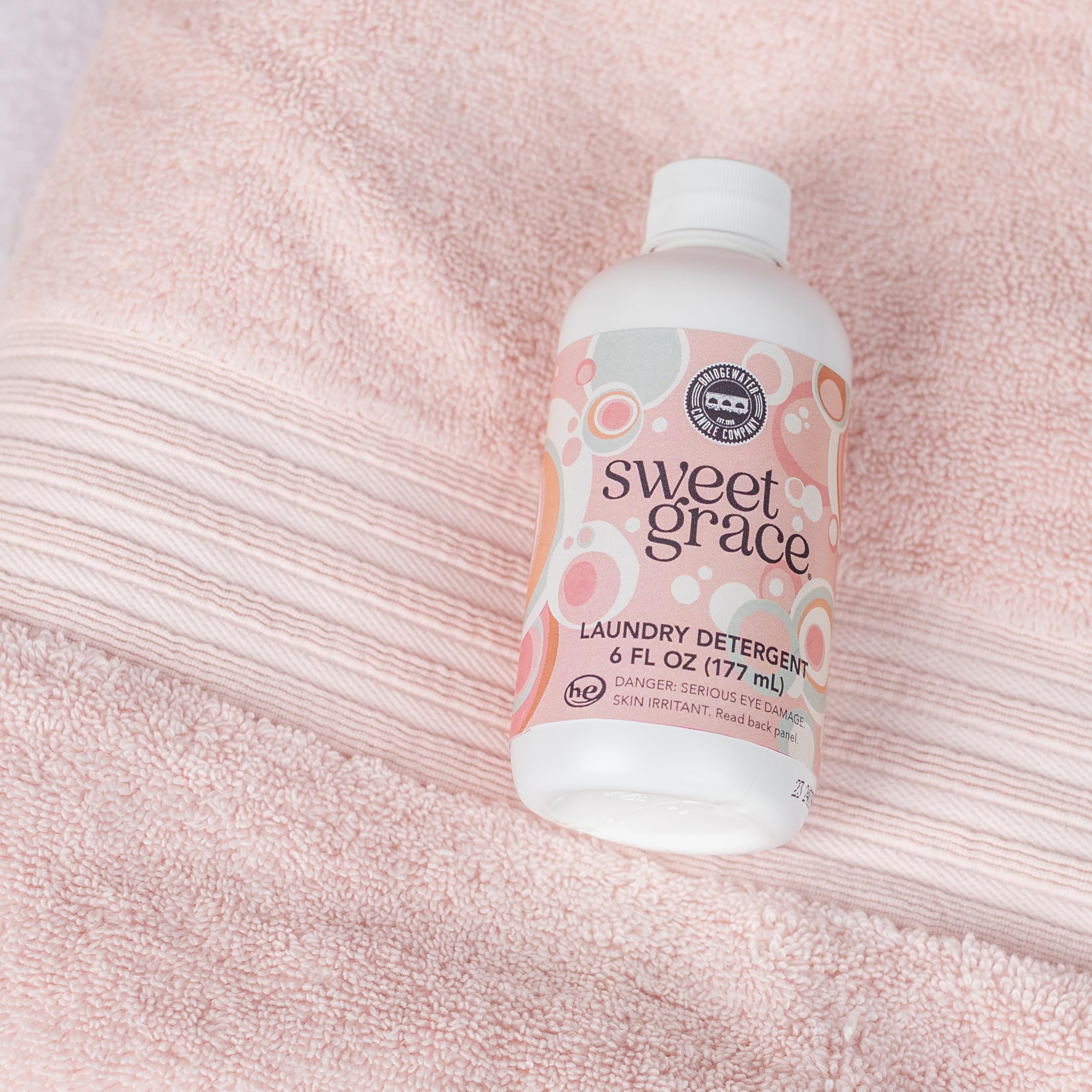 Bridgewater Candle 6oz Highly Scented Luxury Laundry Detergent-Sweet Grace