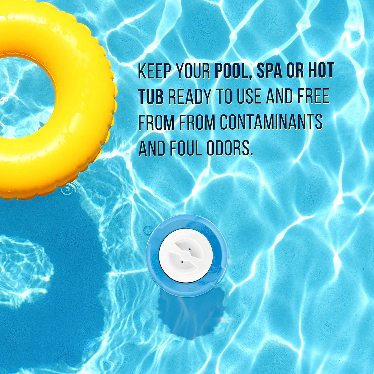 U.S. Pool Supply Pool Chlorine Floater, 3" Tablet Floating Dispenser