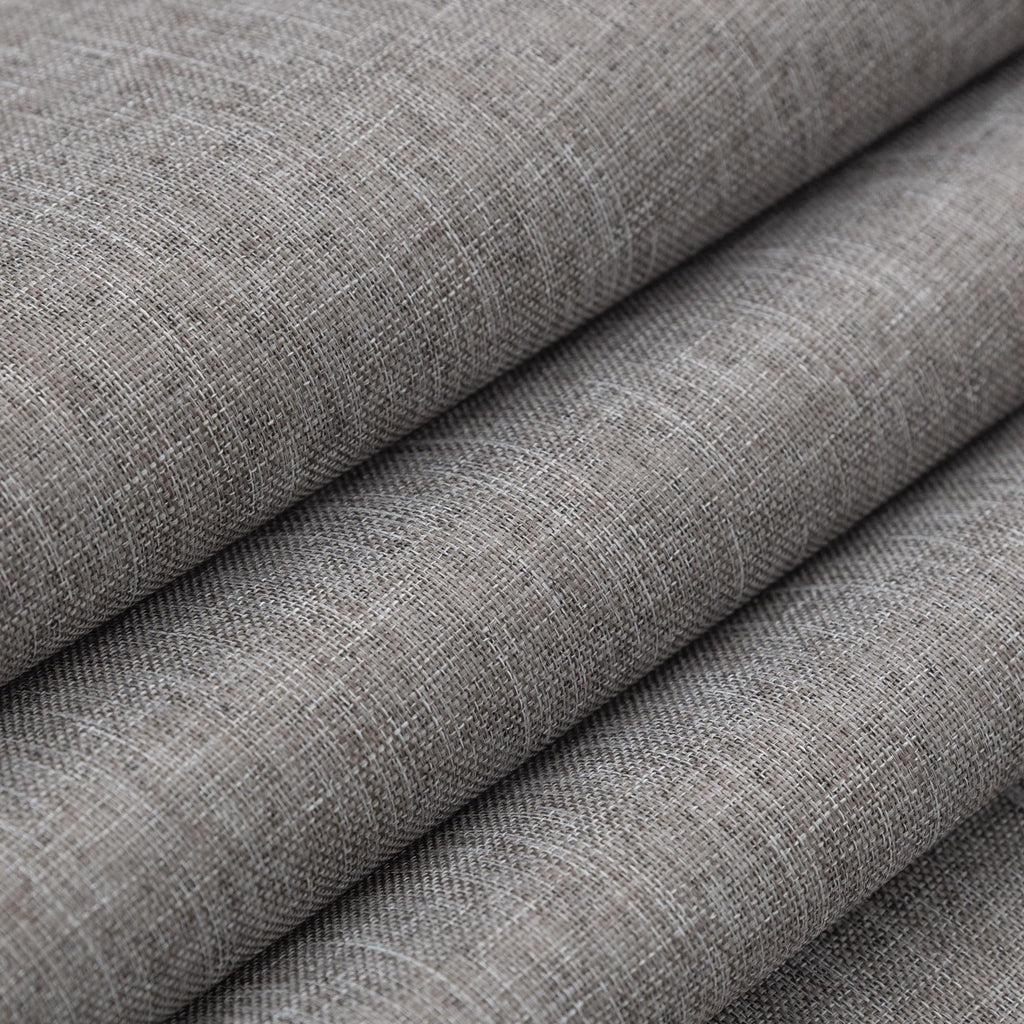 Short Small Linen Blackout Curtains 54 Inch Length 2 Panels Set for Bedroom Living Room Grommet 100% Black Out Linen Drapes Room Darkening Window Curtains 54 Inches Long Dark Gray