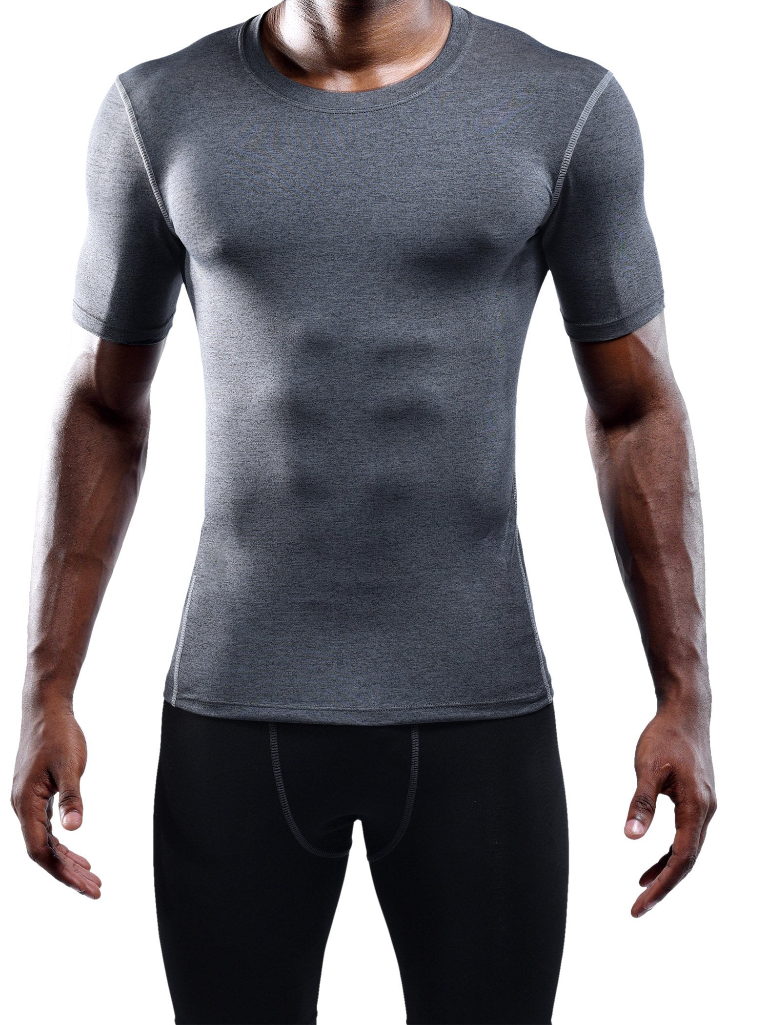 NELEUS Men's Dry Fit Athletic Running Shirt