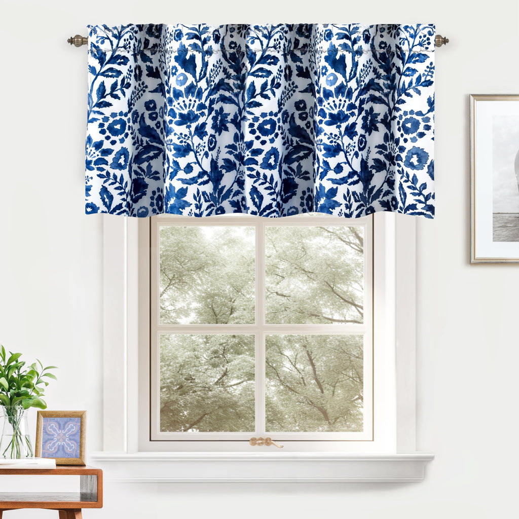 DriftAway Julia Lined Valance Double Layer Thermal Insulated Room Darkening Blackout Valances 3 Inch Rod Pocket Window Valance for Bathroom Living Room 52 Inch by 18 Inch Blush