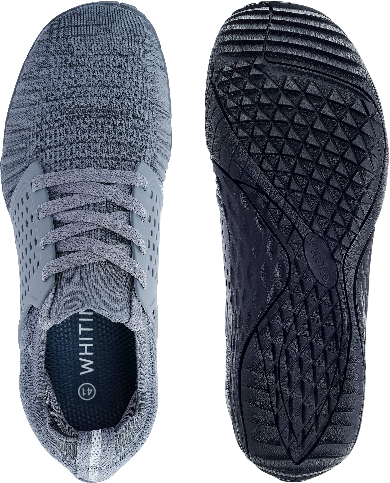 WHITIN Men's Barefoot Running Shoes | Minimalist Cross-Trainer | Zero Drop Sole