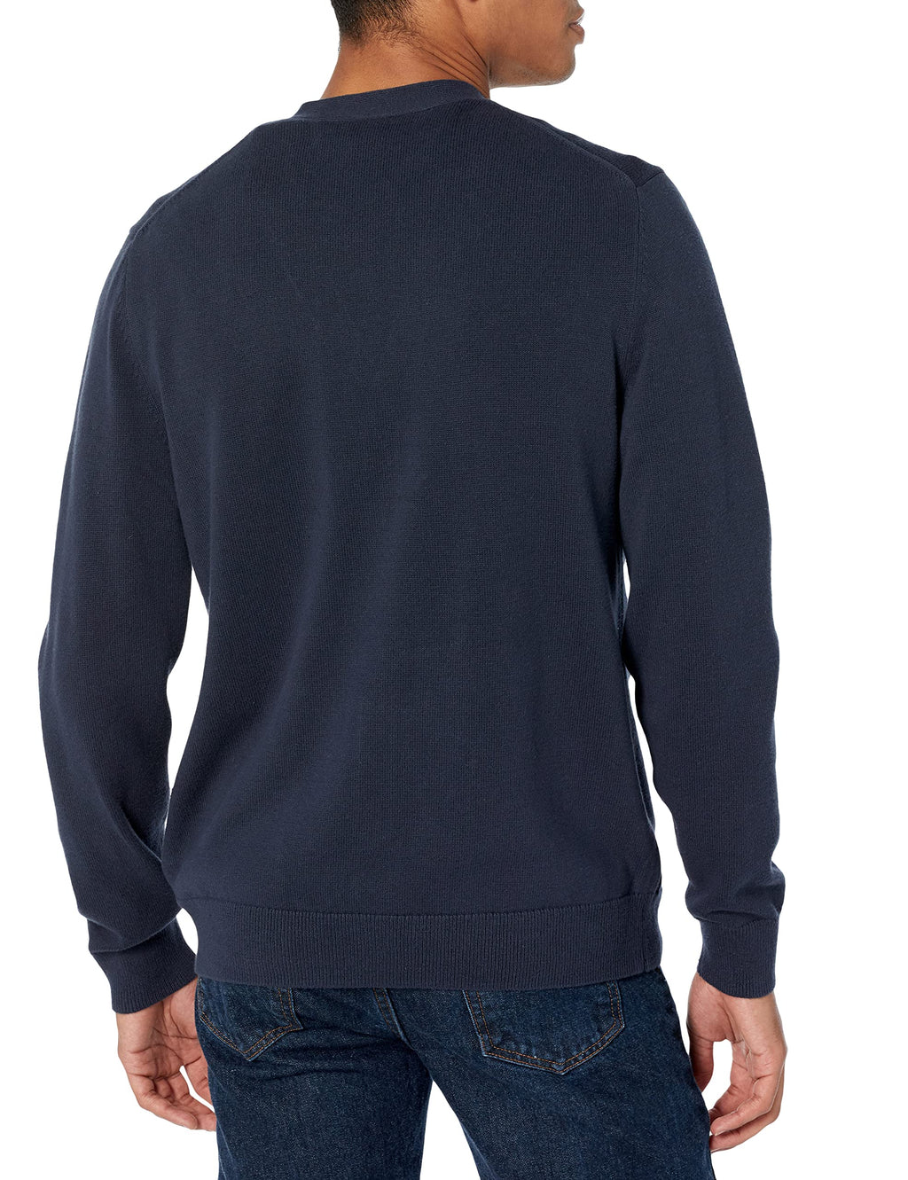 Amazon Essentials Men's V-Neck Cotton Cardigan Sweater