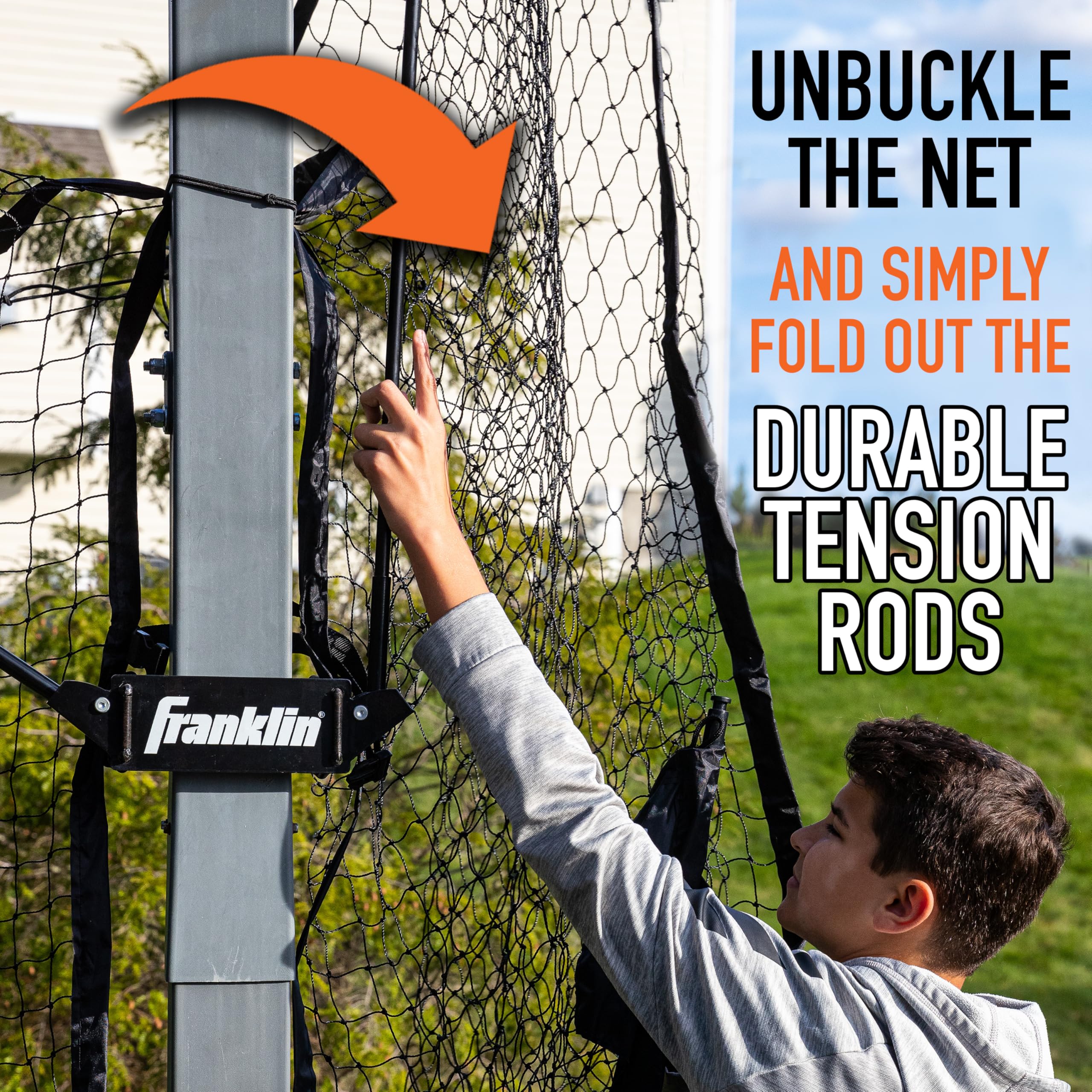 Franklin SportsBasketball Pass Back Rebounder