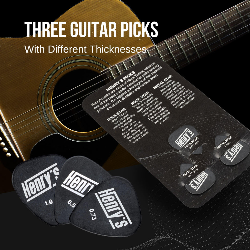 Light Acoustic Guitar Strings 10-47 - Brilliant Sound & Extra E1 String & 3xGuitar Picks - Phosphor Bronze Guitar Strings Acoustic - Acoustic Guitar Strings 6 String Set
