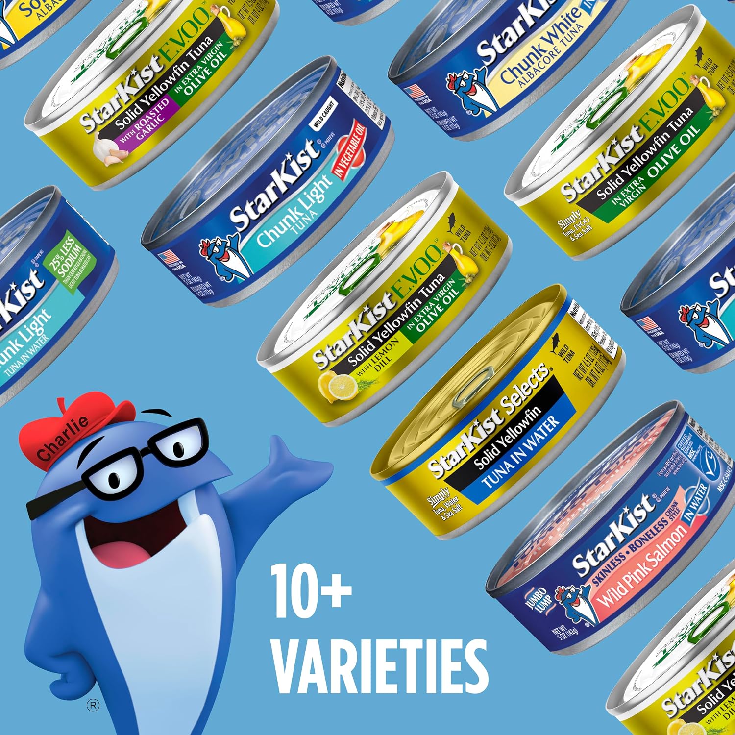 StarKist Chunk Light Tuna in Water, 5 oz Can, Pack of 12