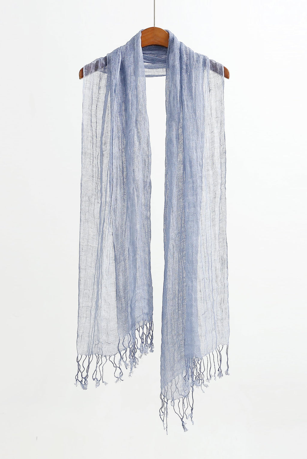 Jeelow Lightweight Summer Scarf Light Shawl Wrap Linen Feel Scarves For Men And Women