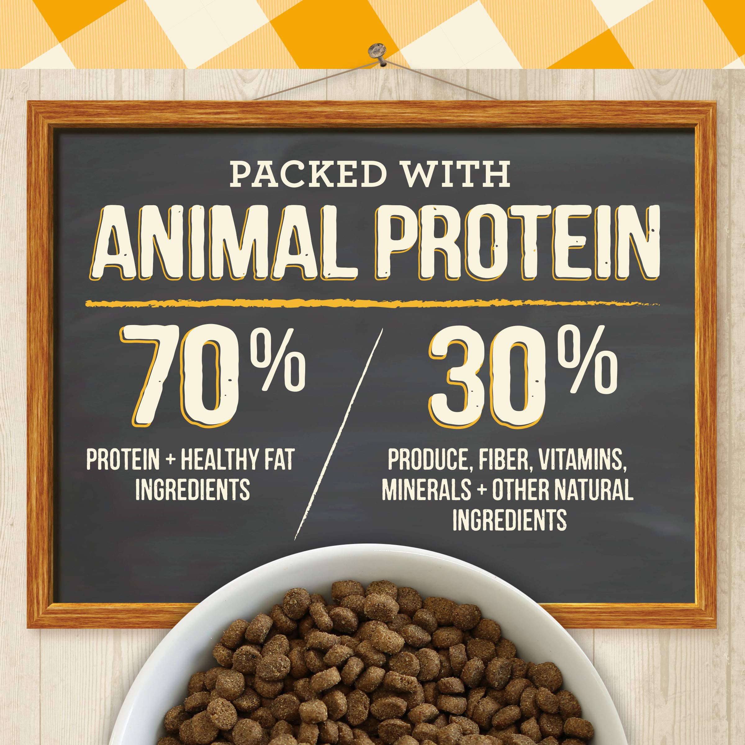 Merrick Purrfect Bistro Grain Free Natural Dry Cat Food For Adult Cats, Real Chicken And Sweet Potato Recipe - 12 lb. Bag