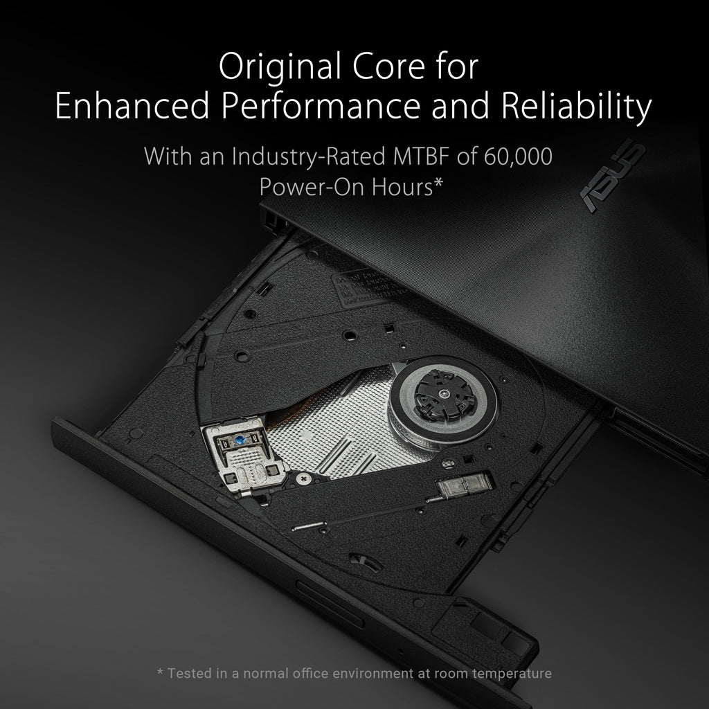 ASUS Powerful Blu-ray Drive with 16x Writing Speed and USB 3.0 for Both Mac/PC Optical Drive BW-16D1X-U