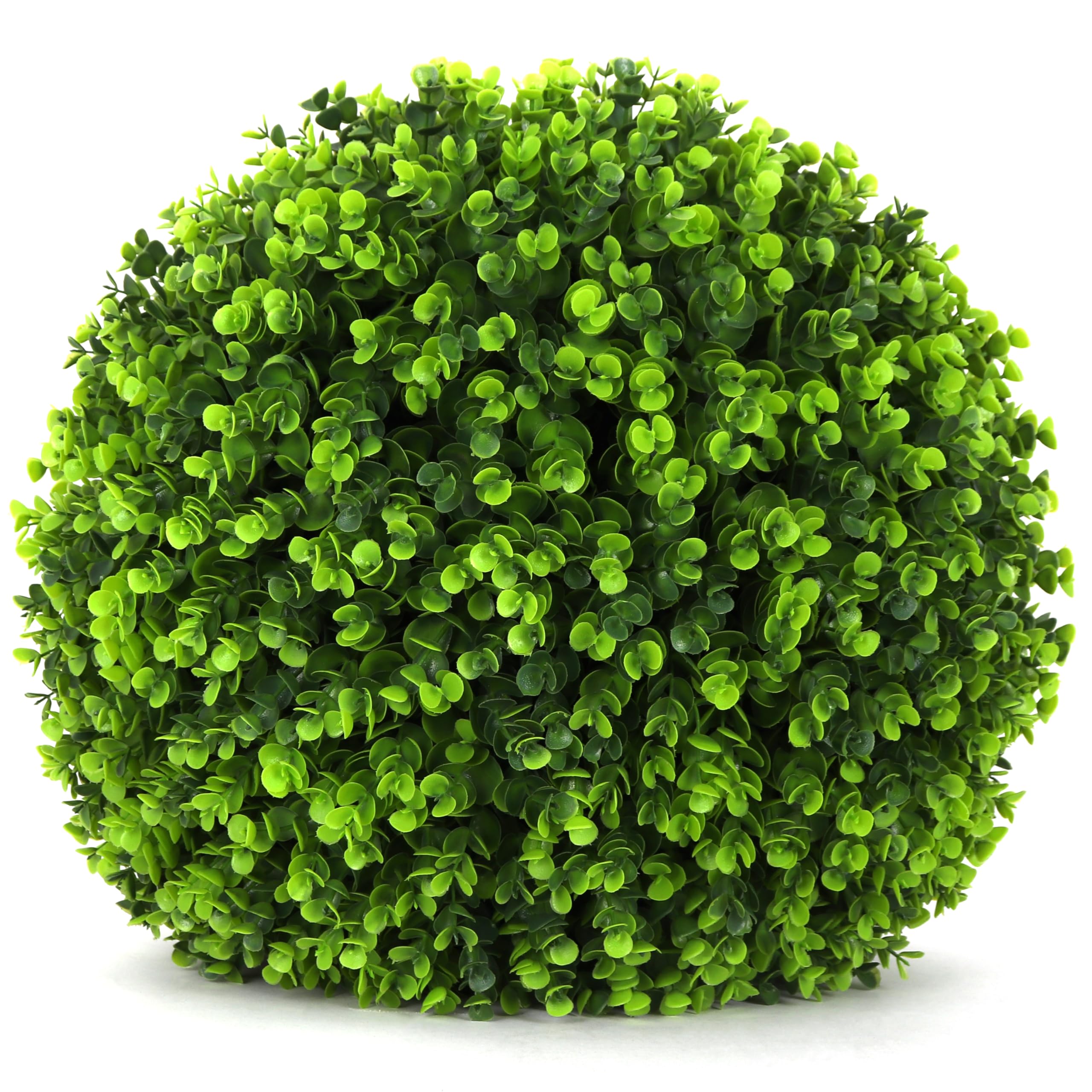 3rd Street Inn XL Baby's Breath Topiary Ball - Artificial Plant Set - Indoor/Outdoor Wedding Party Decor - Faux Foliage Garden Sphere - Tree and Bush Substitute (19")