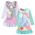 Nightgowns for Girls Kids Pajamas Princess Dress Sleepwear Night Gown 3-10 Years