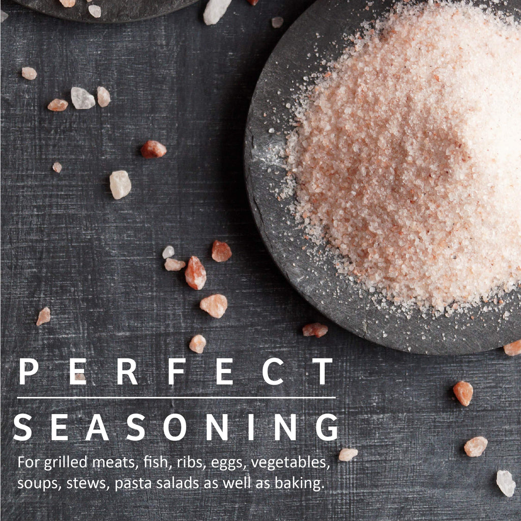 Pink Himalayan Salt - (Coarse Grain) - 1 lb Bag - All Purpose Cooking & Table Salt - Our Salt will work in a Salt Mill or Salt Grinder - Non GMO, OU Kosher Sea Salt - Nutrient and Mineral Dense for Health - 100% Certified & Tested. By The Spice Lab