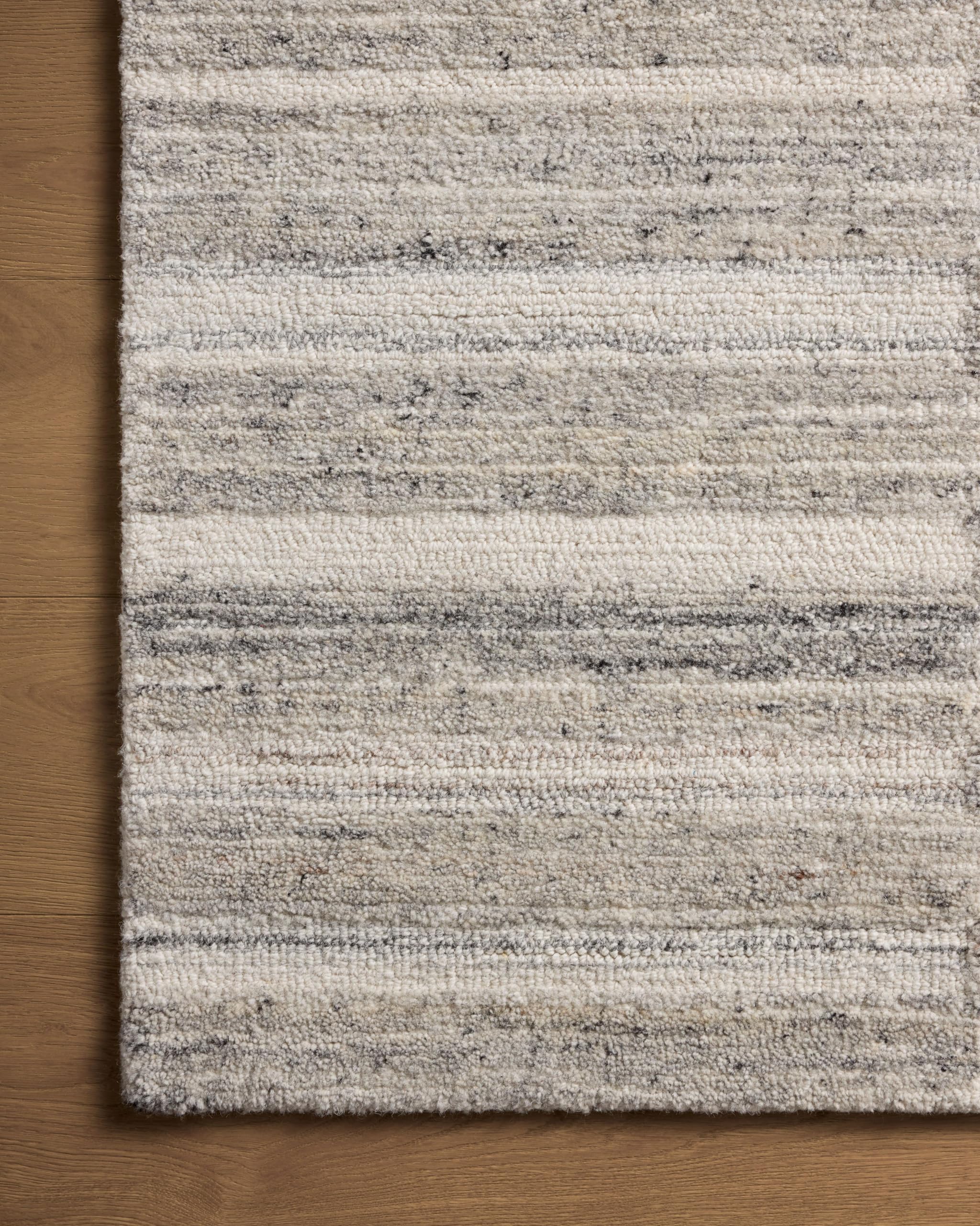 Loloi Magnolia Home by Joanna Gaines Rae Collection RAE-02 Charcoal/Mist 2'-3" x 3'-9" Accent Rug