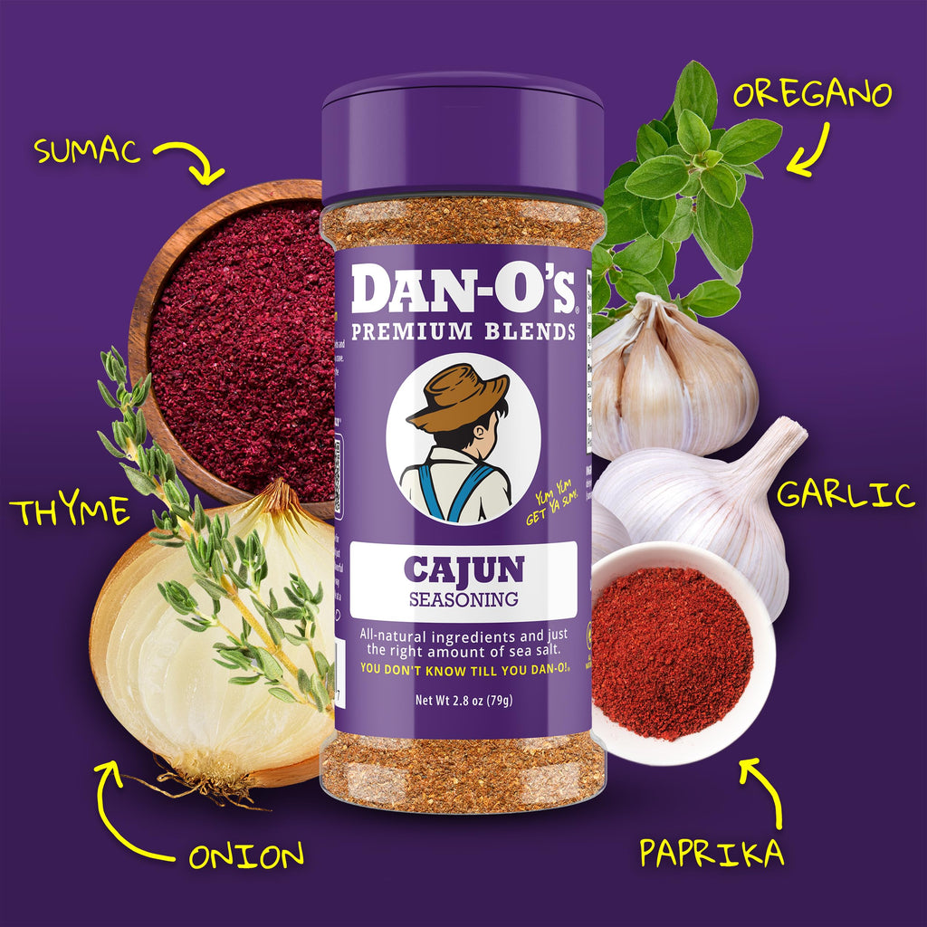 Dan-O's Cheesoning Block Seasoning Set, Small Bottles, 4 Pack, Includes Ranch Cheesoning, Red Pepper Cheesoning, Cheesoning, and Jalapeño Cheesoning Seasonings, Sugar Free, Zero Calorie, Use this Seasoning Kit in Pasta, Toppings or Sauce