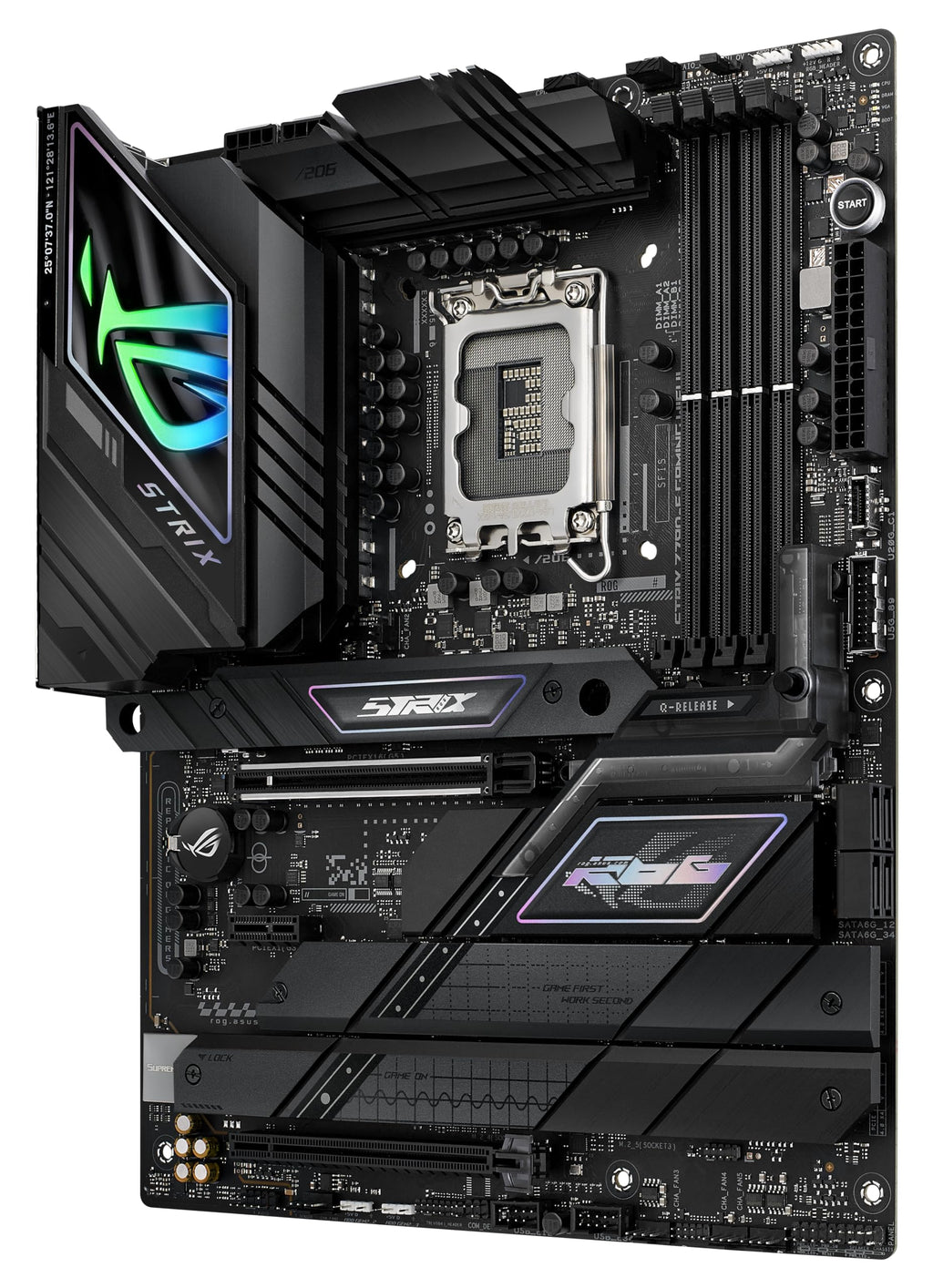 ASUS ROG Strix Z790-E Gaming WiFi 6E LGA 1700(Intel 14th,13th&12th Gen) ATX gaming motherboard(PCIe 5.0, DDR5,18+1 power stages,2.5 Gb LAN,Thunderbolt 4,5xM.2, 1xPCIe 5.0 M.2,Front panel USB 3.2 port)