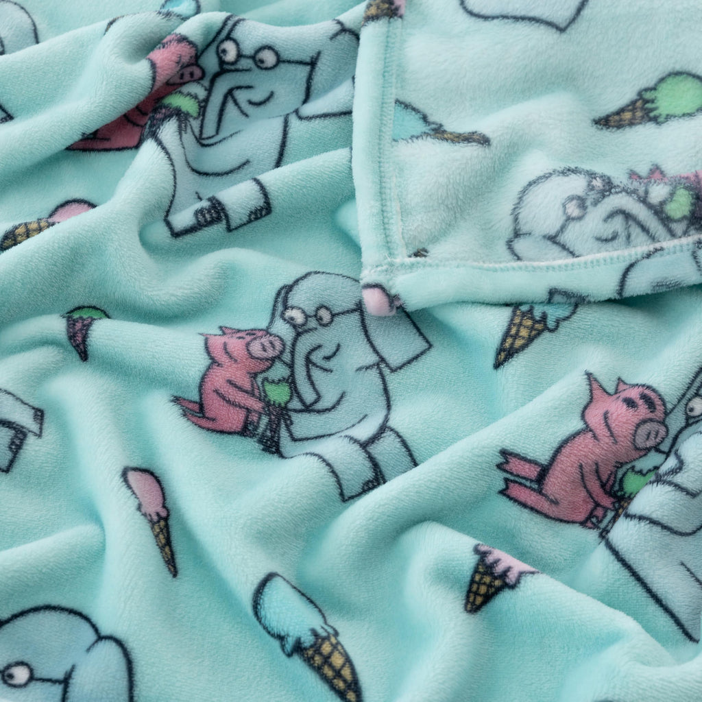 Berkshire Blanket VelvetLoft® Luxury Soft Polyester Throw Blanket, Don’t Let The Pigeon Drive The Bus, 50 x 70in(Official Mo Willems® Product)