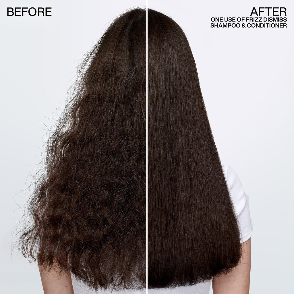 Redken Frizz Dismiss Conditioner - Frizz Control for All Hair Types, Moisturizes & Smoothes, Enhances Shine, With Babassu Oil