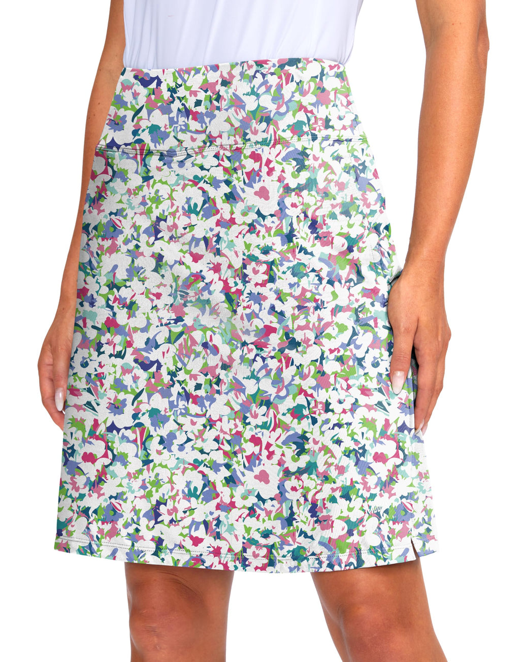 Viodia Women's 20" Knee Length Skorts Skirts UPF50+ Athletic Tennis Golf Skirt for Women Casual Summer Skirts