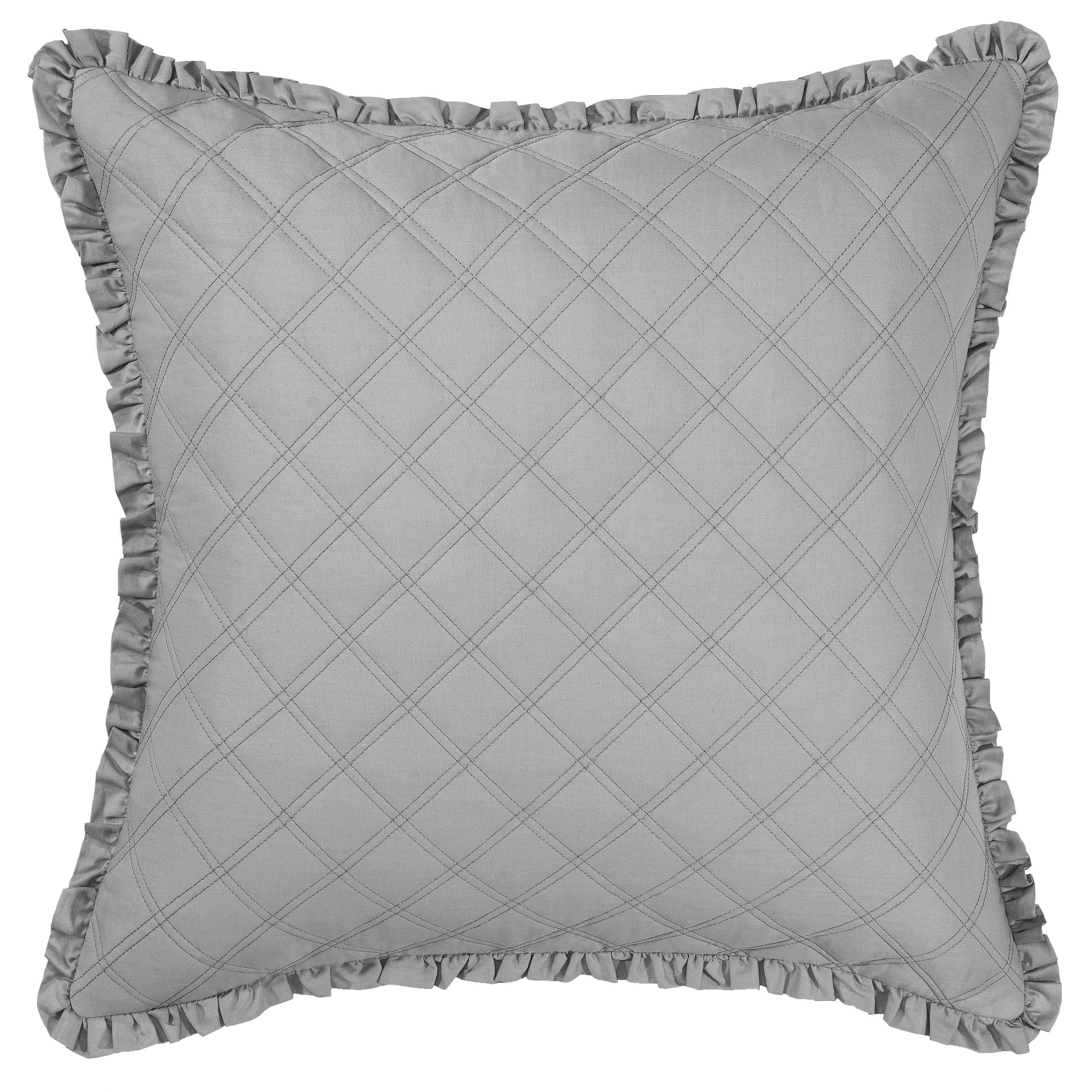 Laura Ashley - Duvet Set, Super Soft & Cozy Bedding, Includes Matching Shams & Bonus Throw Pillow Covers, Coquette Room Decor (Hope Patchwork Blue, Twin)