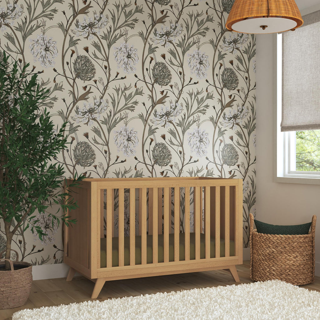 Davinci Otto 3-in-1 Convertible Crib in Walnut, Greenguard Gold Certified