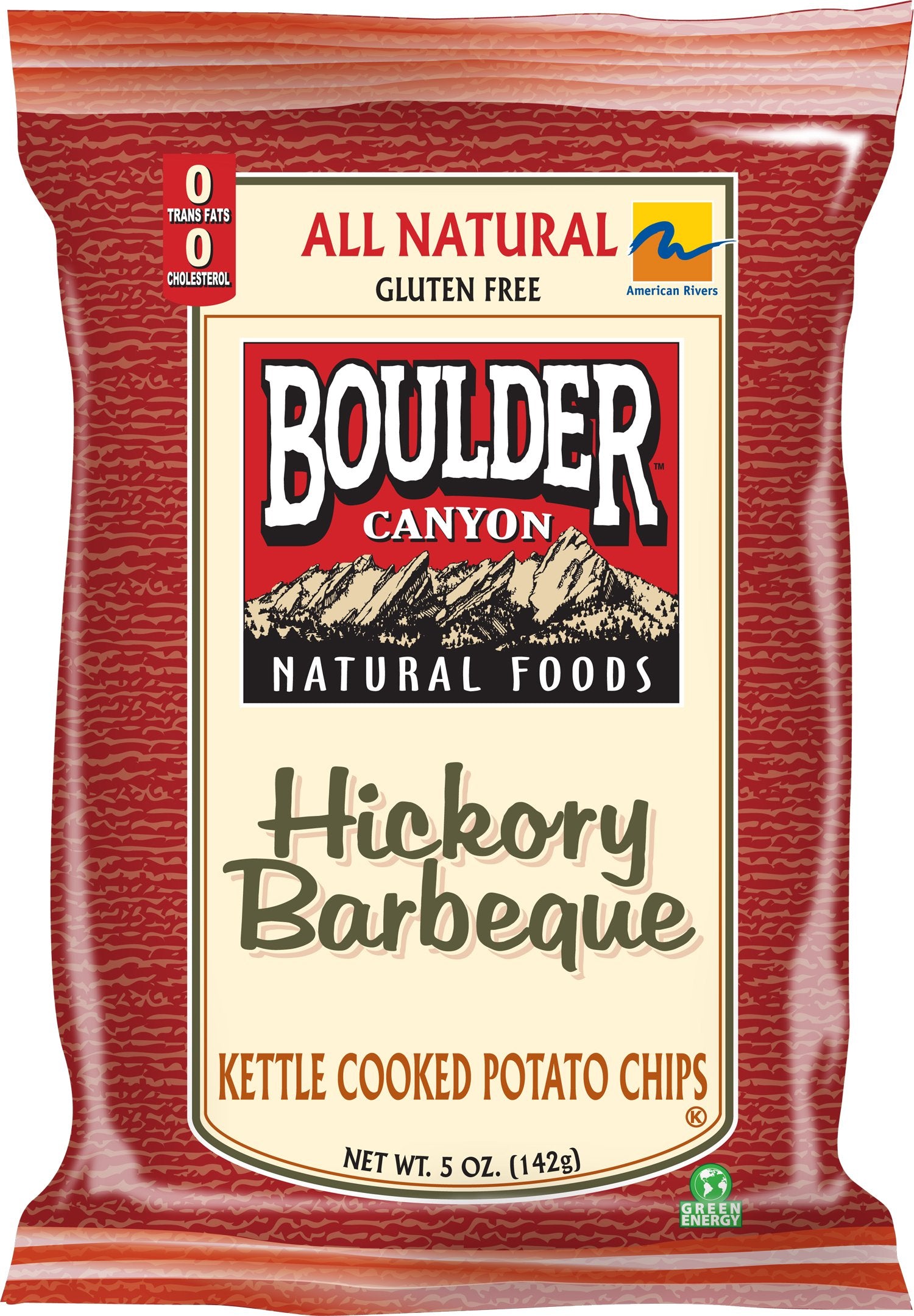 Boulder Canyon Boulder Batch Agave Sriracha Kettle Potato Chips, 5.25 oz - Pack of 12