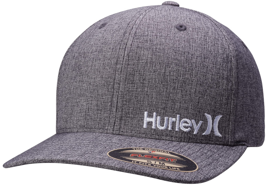 Hurley mens One & Only Corp Flexfit Perma Curve Bill Baseball Hat