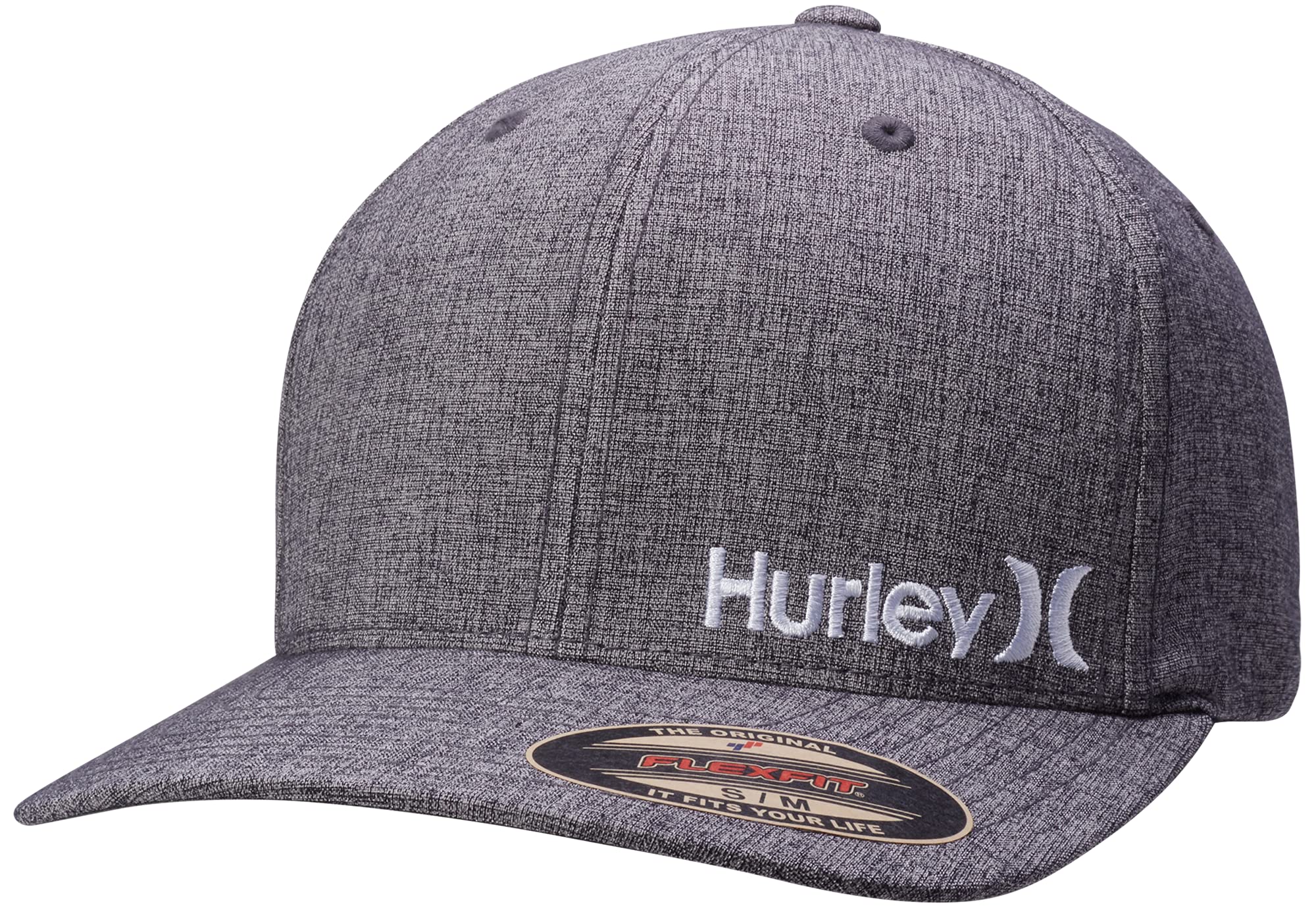 Hurley mens One & Only Corp Flexfit Perma Curve Bill Baseball Hat