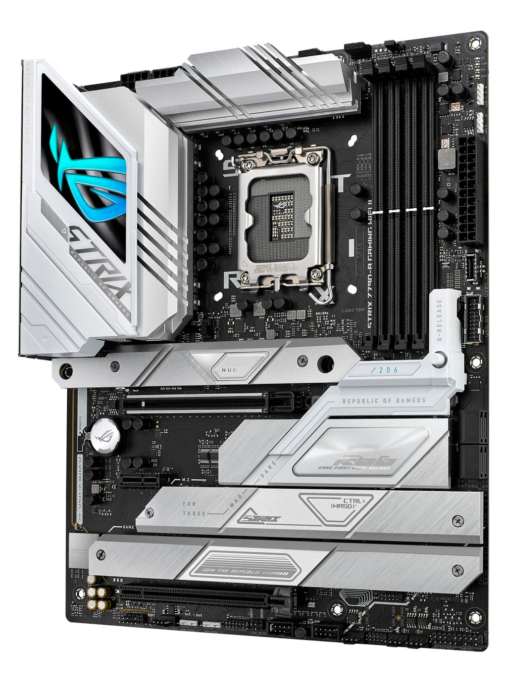 ASUS ROG Strix Z790-E Gaming WiFi 6E LGA 1700(Intel 14th,13th&12th Gen) ATX gaming motherboard(PCIe 5.0, DDR5,18+1 power stages,2.5 Gb LAN,Thunderbolt 4,5xM.2, 1xPCIe 5.0 M.2,Front panel USB 3.2 port)