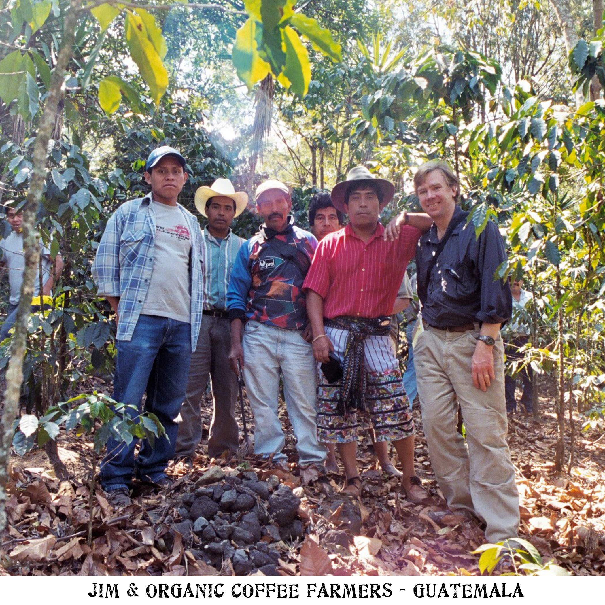 Jim’s Organic Coffee – Colombian – Single Origin, Medium Roast - Whole Bean 12 oz Bag