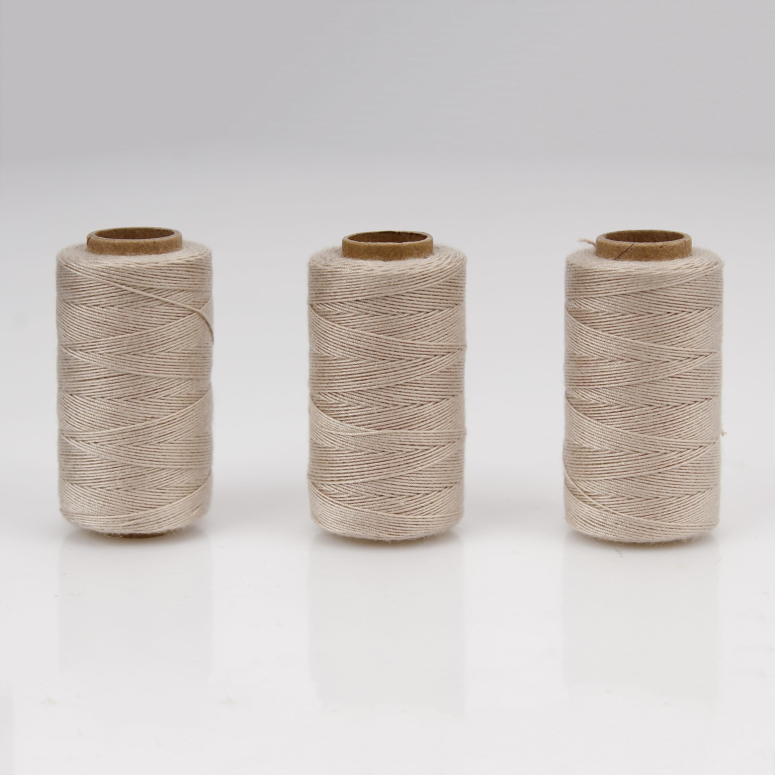 Lusecarl Polyester Thread 110 Yards Each Spool for Hair Extensions 3 Rolls Hair Weave Sewing Threads for Hand Sewing, Hair Extensions, Making Wigs DIY (3 Thread, Black)