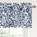 DriftAway Julia Lined Valance Double Layer Thermal Insulated Room Darkening Blackout Valances 3 Inch Rod Pocket Window Valance for Bathroom Living Room 52 Inch by 18 Inch Blush