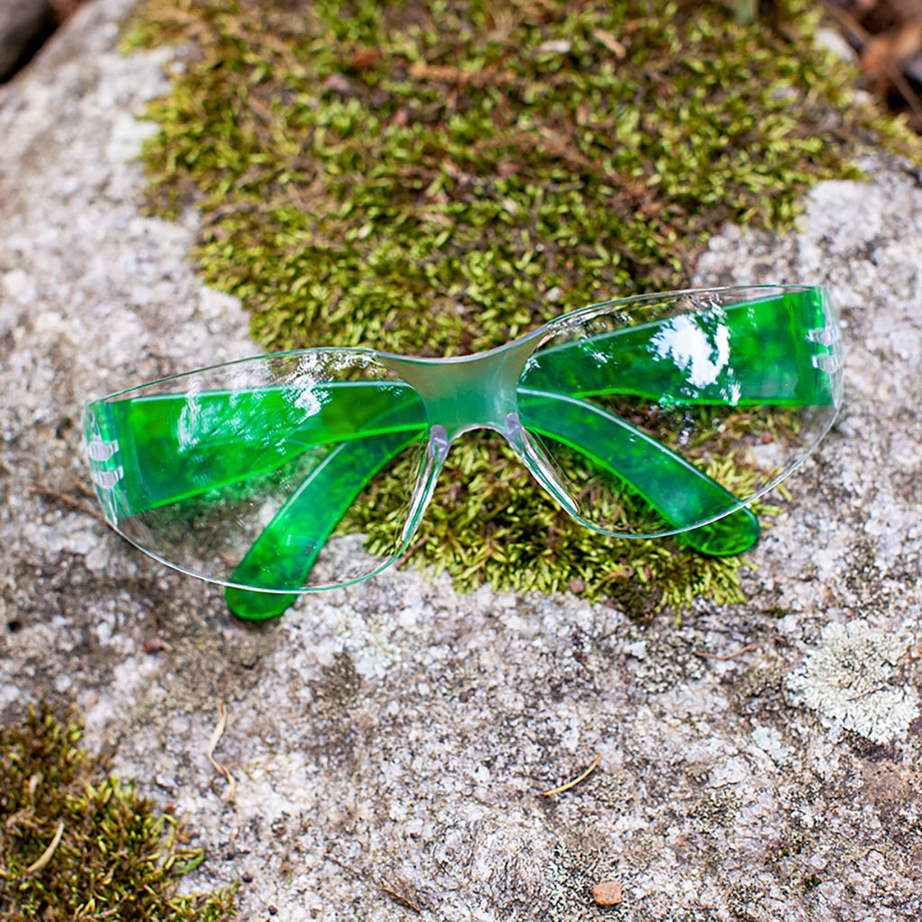 BISON LIFE Clear Safety Glasses – ANSI Z87.1 Certified Scratch & Impact Resistant Eye Protection Goggles for Men & Women