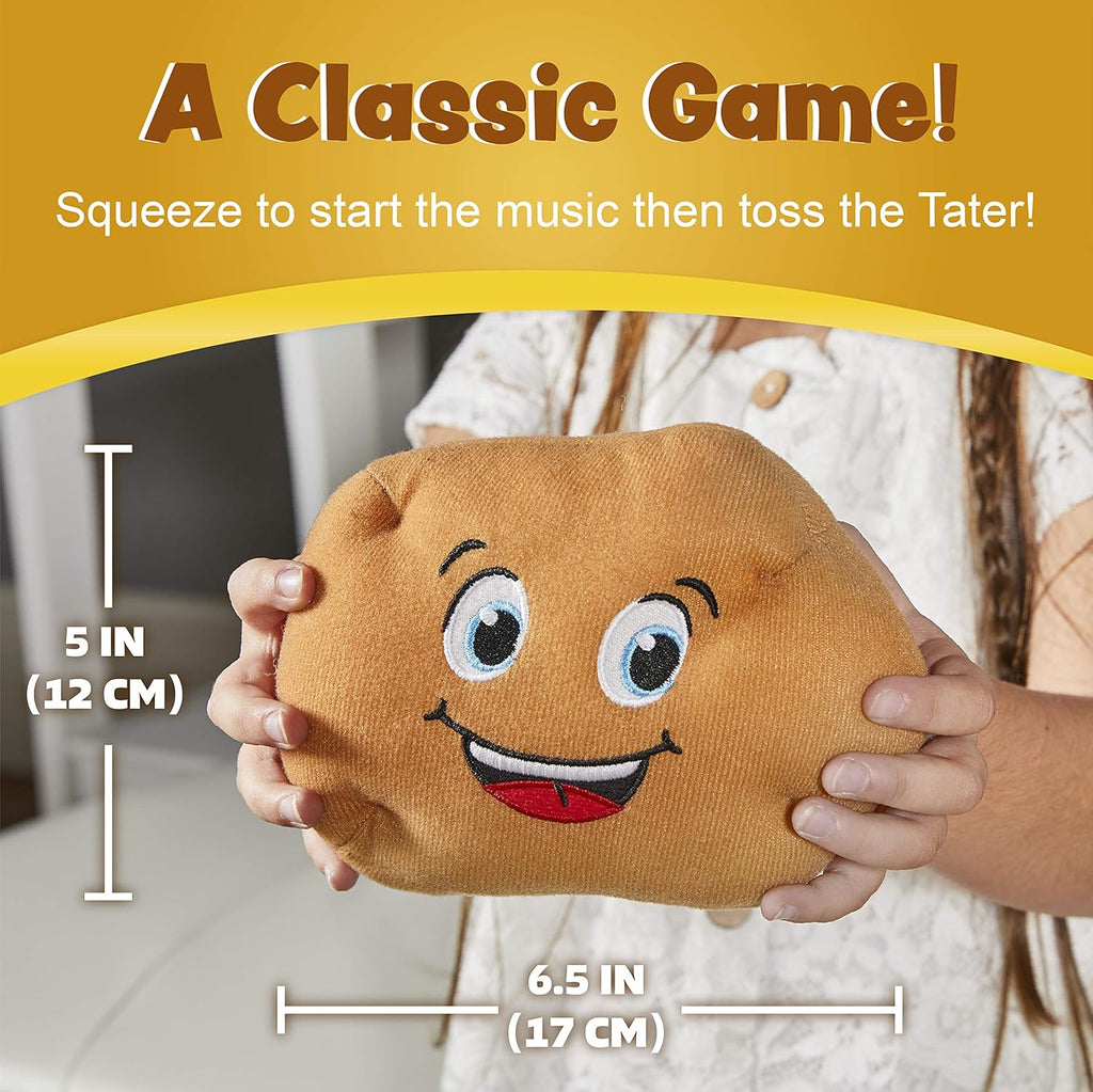 Tater Toss Electronic Hot Potato Game – Plush Potato Kids Party Game for Ages 4+, Interactive Family Passing Game | Pass the Potato, Kids Party Game, Interactive Family Game-night game, Birthday Party Activity, Easy to Play