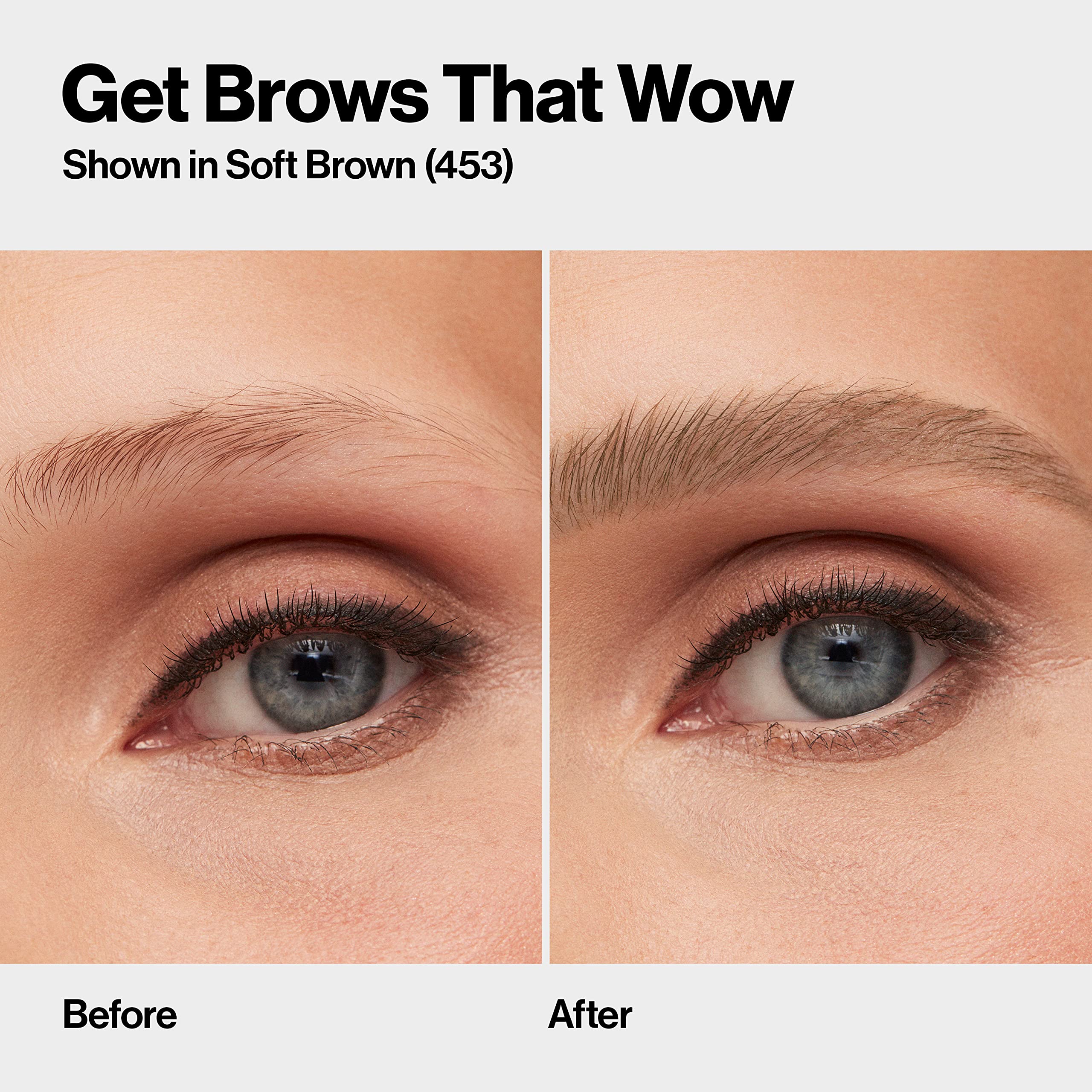 Revlon ColorStay Micro Eyebrow Pencil with Built In Spoolie Brush, Infused with Argan and Marula Oil, Waterproof, Smudgeproof, 451 Ash Blonde, 0.003 oz