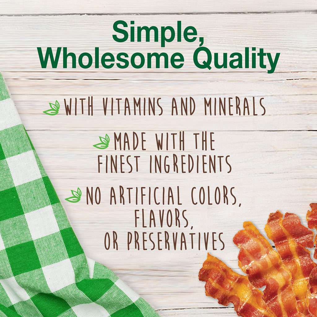 Nylabone Healthy Edibles Natural Dog Chews Long Lasting Bacon Flavor Treats for Dogs, X-Large/Souper (1 Count)