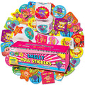 HORIECHALY 3 Rolls Scratch and Sniff Stickers for Kids, 600PCS Smelly Scented Stickers, Kid's Reward Sticker, Classroom Teacher Must Haves, School Supplies Incentives Christmas Children‘s Gift-1.57''