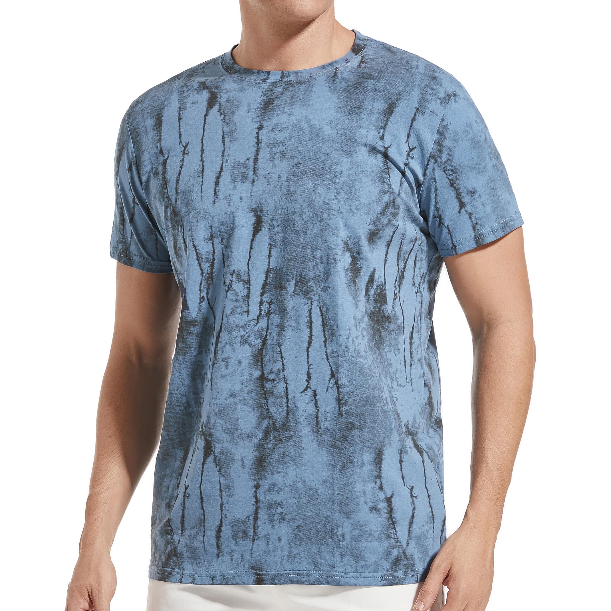 YININF Mens Hipster Hip Hop Short Sleeve Print T-Shirt Shirts Men