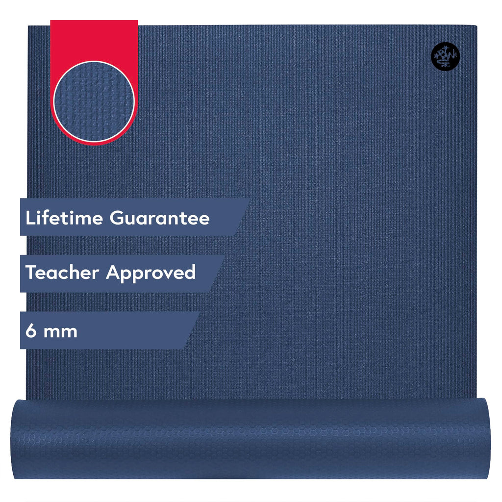 Manduka PRO Yoga Mat - 6mm | Lifetime Durability | Hygienic Construction | Premium Studio Quality | Teacher Approved