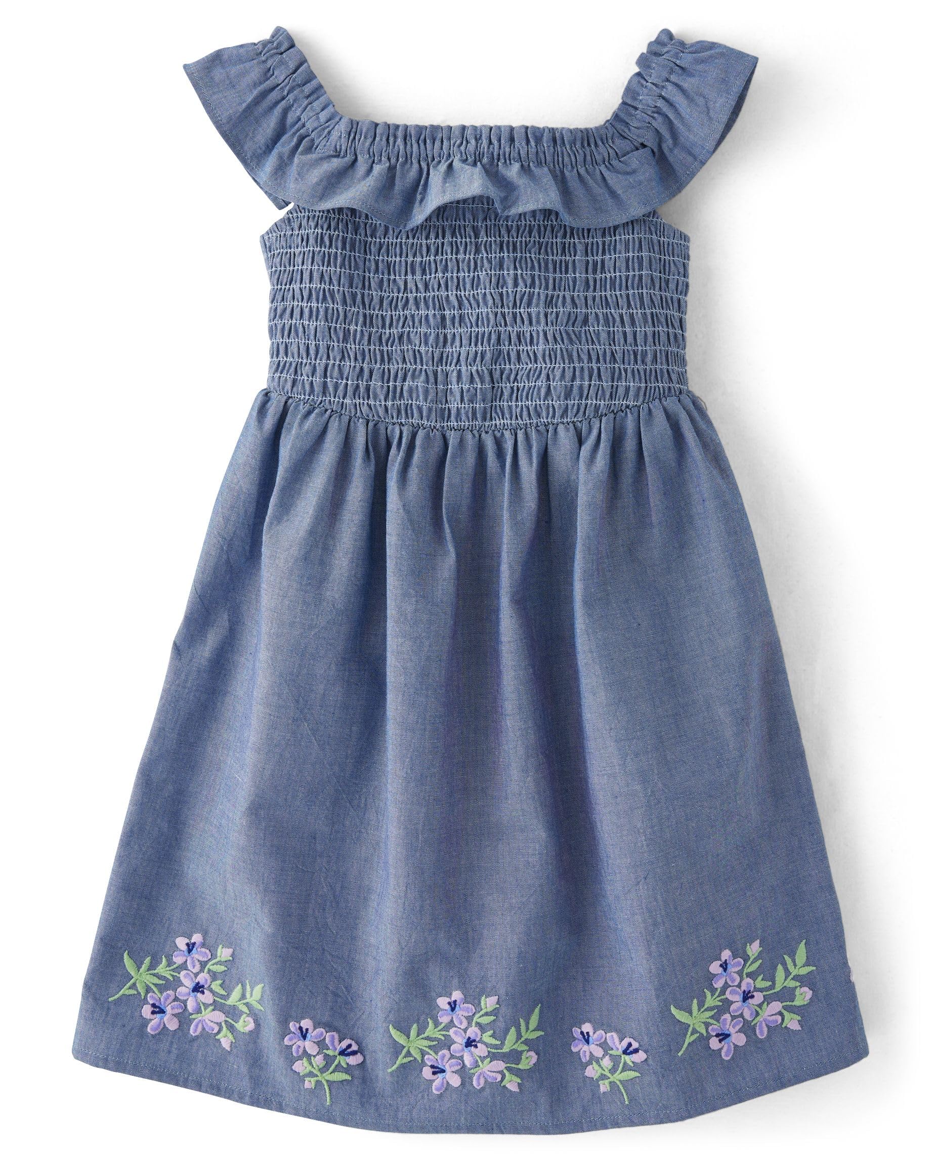 Gymboree Girls and Toddler Flutter Sleeve Dresses